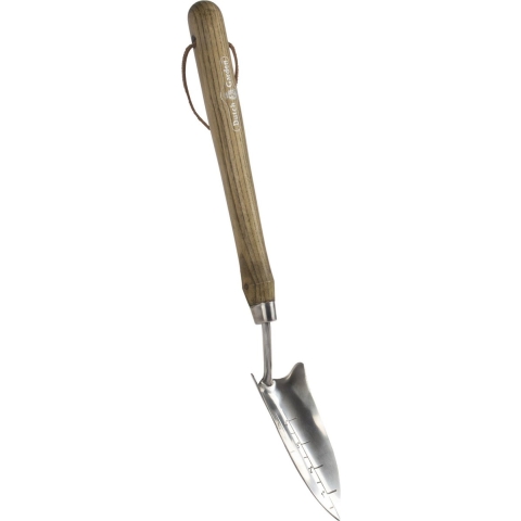 Dutch Garden Verplantschepje lang smal RVS FSC Hout - Talentools