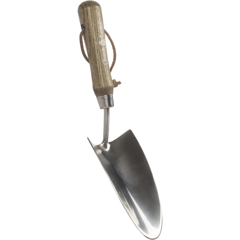 Dutch Garden Verplantschepje breed RVS FSC Hout - Talentools