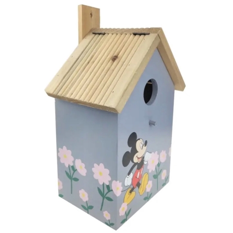 Bird House Mickey Wood 18x12x30 cm - Disney