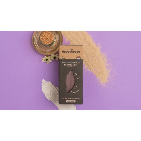 HappySoaps Specialty Shampoo Bar Total Care&Protect Collagen 100 gr