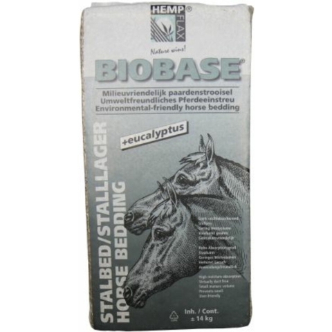 Hempflax Paardenstrooisel Biobase 14 kg
