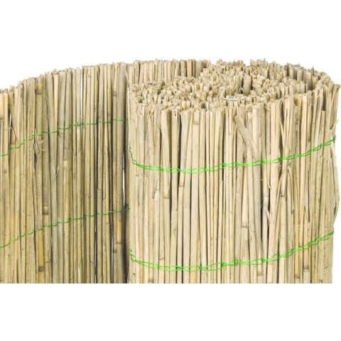 Rieten decoratiemat dubbel 150 cm Tuindeco - Tuindeco