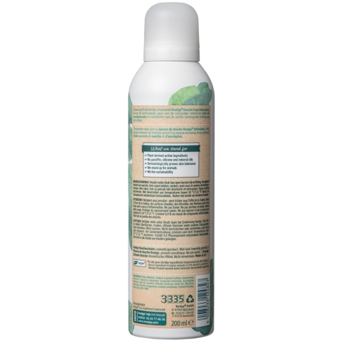 3x Kneipp Douche Foam Refreshing Mint Eucalyptus 200 ml