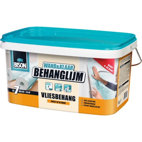 Bison Wand&Klaar Behanglijm Vliesbehang Emmer 5 kg