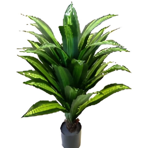 Dracaena groen 100 cm kunstplant Oosterik Home - Oosterik home