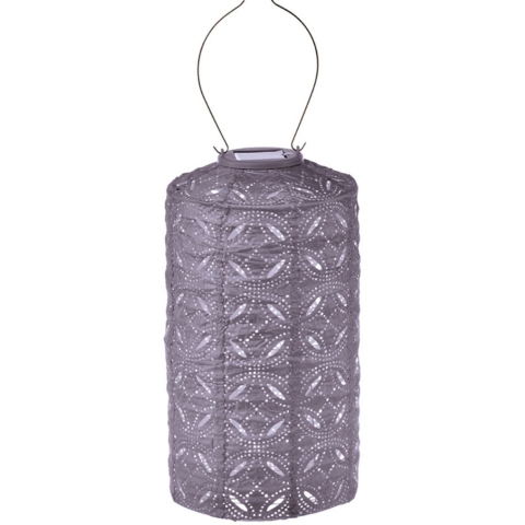 Cylinder 18 Mandela Mauve Purple Solar lampion - Lumiz