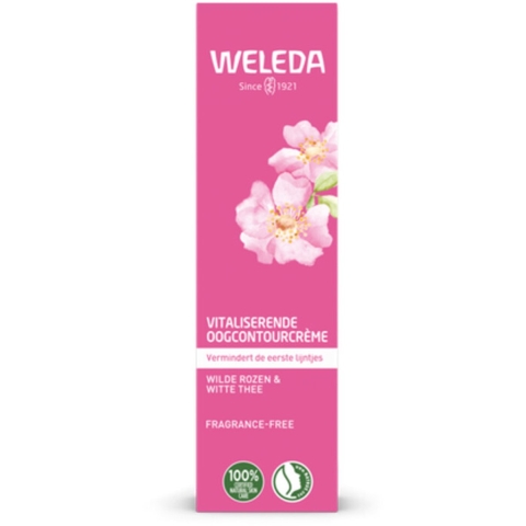 WELEDA Wilde Rozen&Witte Thee Vitaliserende Oogcontourcrème 12 ml