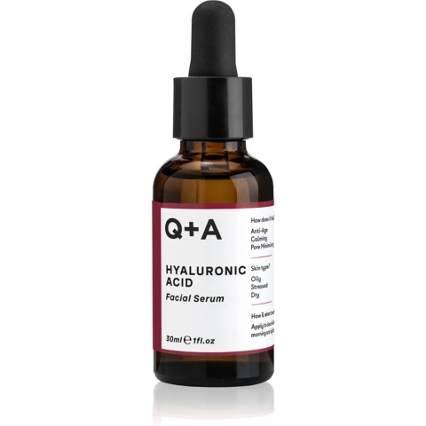 2x Q+A Hyaluronic Acid Gezichtsserum 30 ml