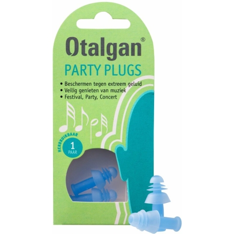 3x Otalgan Party Plugs 1 paar