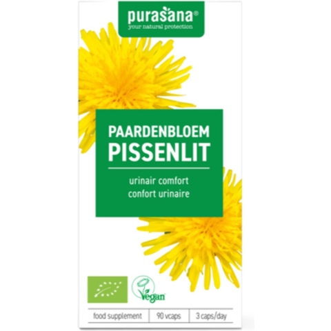 Purasana Single Plants Powders Paardenbloem Extract Bio 90 capsules