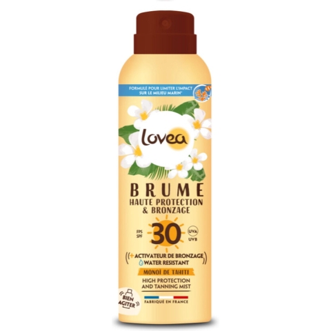 Lovea High Protection&Tanning Mist Monoi de Tahiti SPF 30 150 ml