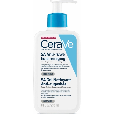 CeraVe SA Anti-Ruwe Huid Reiniging 236 ml