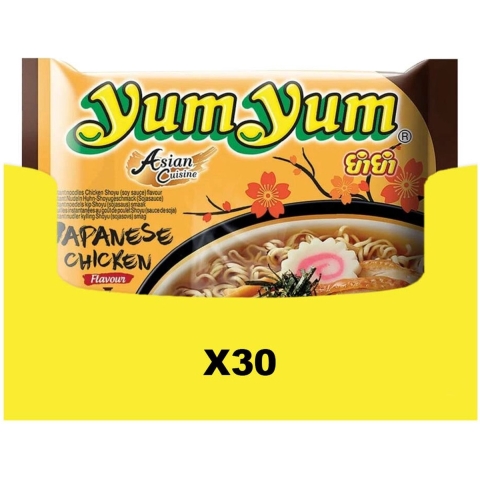 30x Yum Yum Noodle Soep Pak Shoyu Saus 60 gr