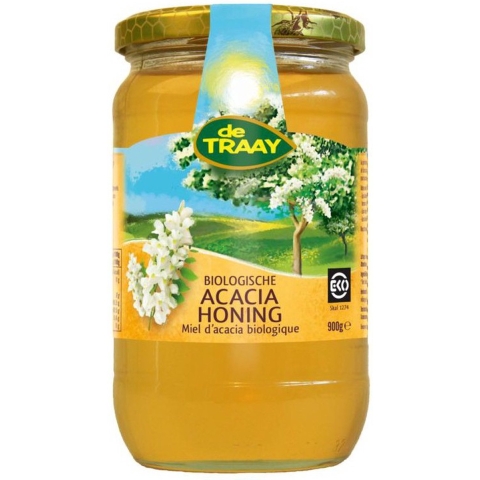 De Traay Honing Acacia Eko 900 gr