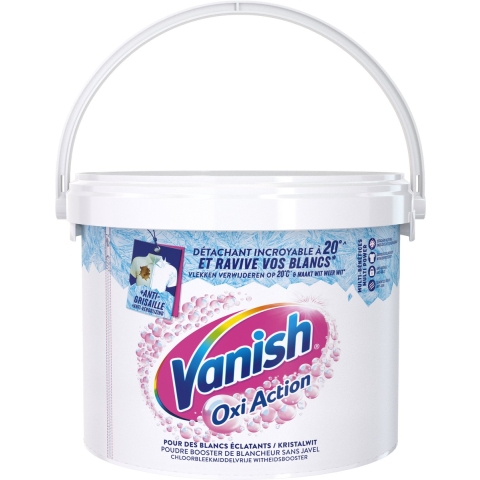 Vanish Oxi Action Base Poeder Crystal White - Witte was 2,7 KG