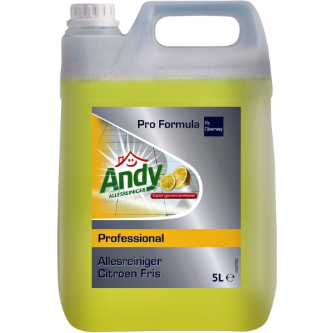 2x Andy Professional Allesreiniger Citroen Fris Pro Formula 5 liter