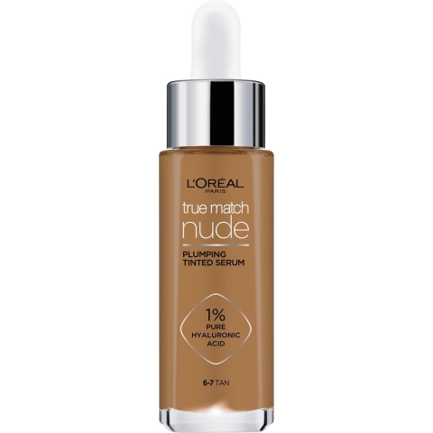 1+1 gratis: L'Oréal True Match Nude Getint Serum 6-7 Tan 30 ml