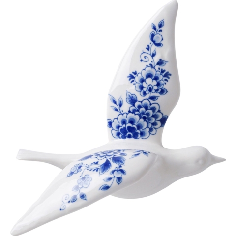 HEINEN - Delfts Blauw - Wandvogel nr. 2