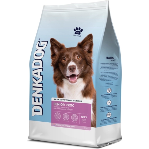 Denkadog Hondenvoer Senior Croc 2,5 kg