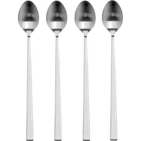 BITZ - Koffie & Thee - Latte Macchiatolepels 20cm S/4 RVS
