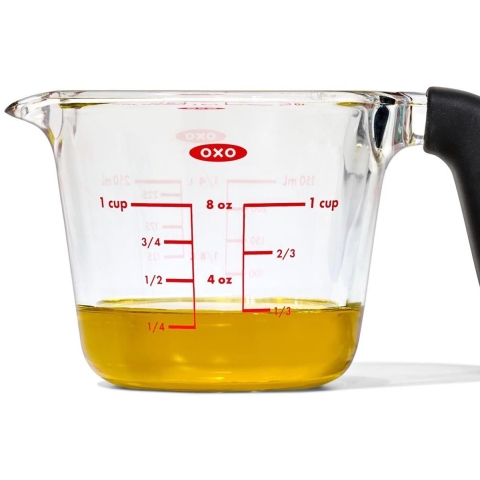 OXO GOOD GRIPS - Maatbekers - Maatbeker 0,25l glas