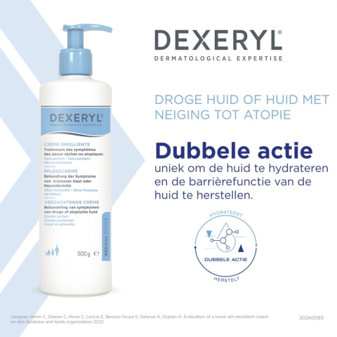Dexeryl Verzachtende Crème 500 gr