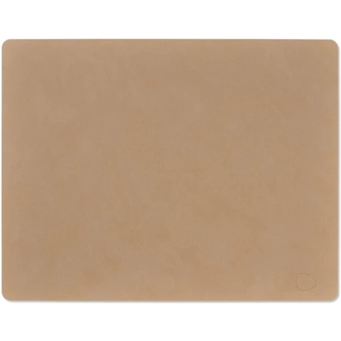 LIND DNA - Dinner Mat Square - Placemat 35x45cm Nupo Nougat