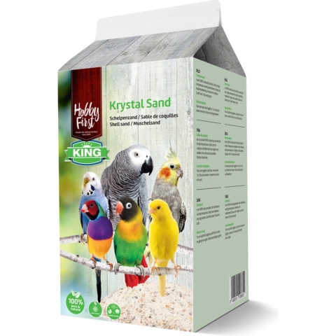 6x HobbyFirst King Krystal Schelpenzand 2 kg