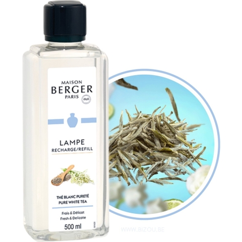 LAMPE BERGER - Parfums - Parfum 0,5L Pure White Tea