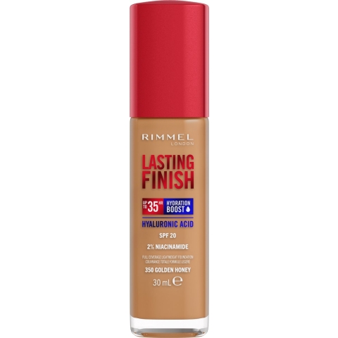 1+1 gratis: Rimmel Lasting Finish 35H Foundation Golden Honey 350 30 ml
