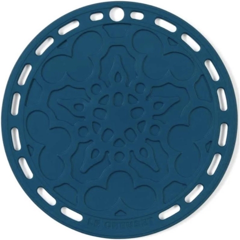 LE CREUSET - Siliconen - Onderzetter Deep Teal 20cm