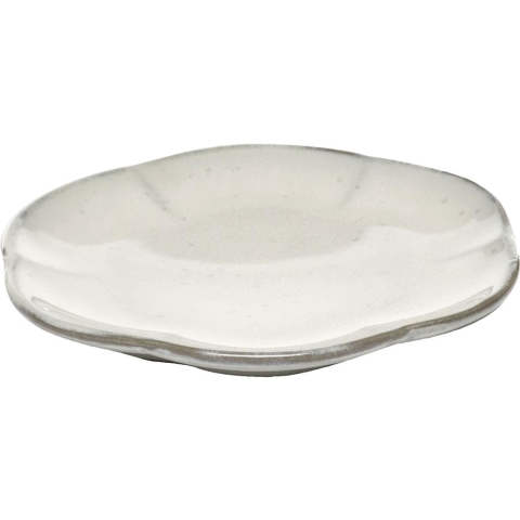 SERAX - Inku - Bordje geribbeld 14cm wit