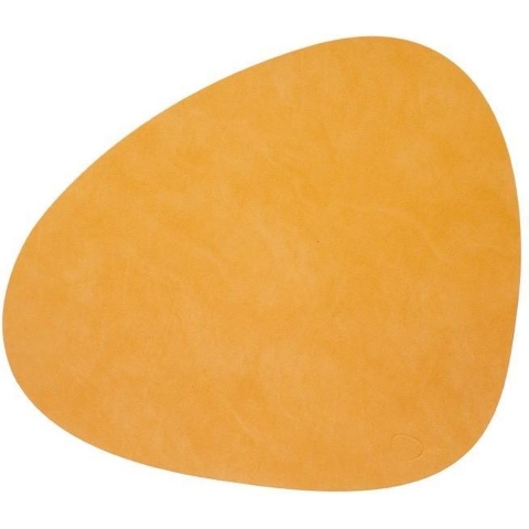 LIND DNA - Dinner Mat Curve - Placemat 37x44cm Burned Curry