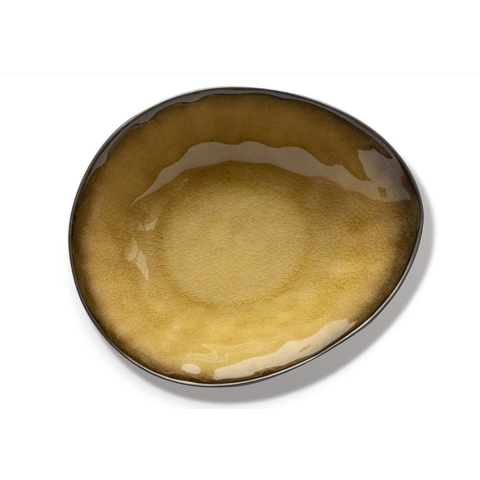 SERAX - Pure - Schaal ovaal L 20x17cm h5,5 groen