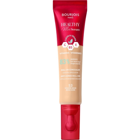 1+1 gratis: Bourjois Healthy Mix Serum Concealer Golden Beige 53 11 ml