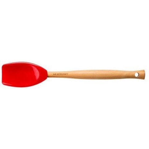 LE CREUSET - Siliconen - Lepelspatel Premium Kersenrood