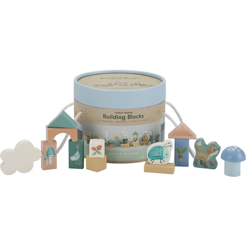 Bouwblokken In Ton Little Dutch Forest Friends