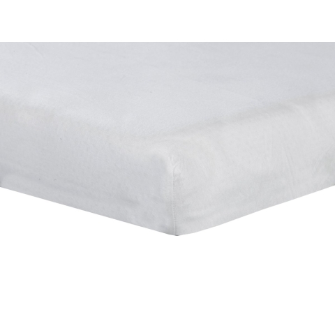 Hoeslaken 1-pers ABZ Jersey Wit 90x200