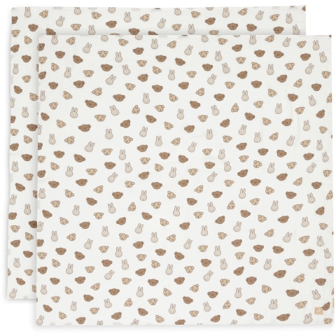 Multidoek Jollein Hydrofiel 115x115 Nijntje And Friends 2-pack