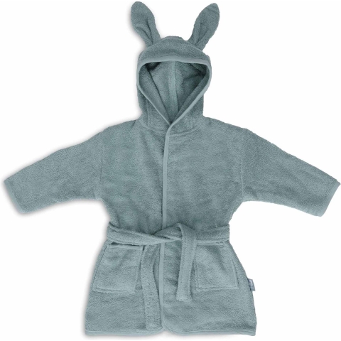 Badjas Jollein 1-2 jaar Badstof Sea Green