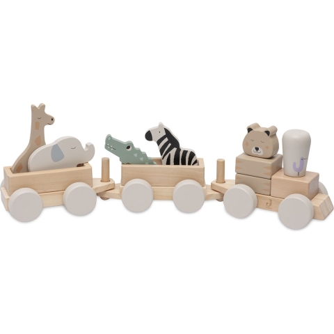 Speelgoedtrein Jollein Hout Jungle Jambo