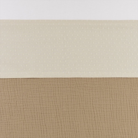 Laken Ledikant Meyco Plume Soft Sand
