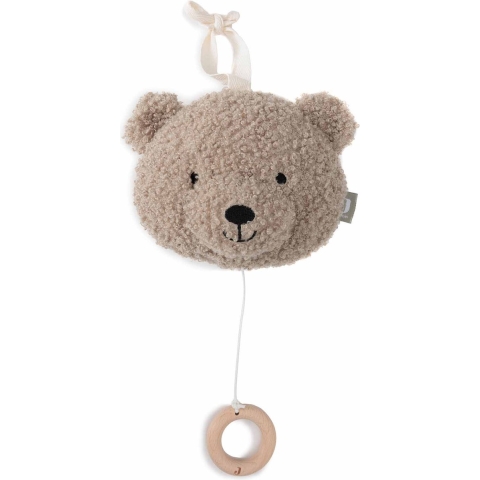 Muziekhanger Jollein Teddy Bear Olive Green