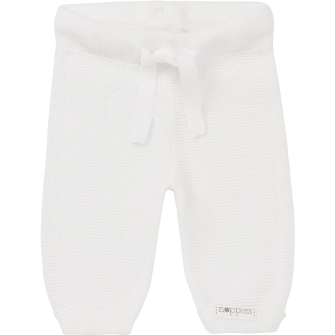 Broek Noppies NOOS Pants Knit Reg Grover White