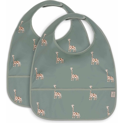 Slabber Jollein Waterproof Jungle Jambo 2-pack