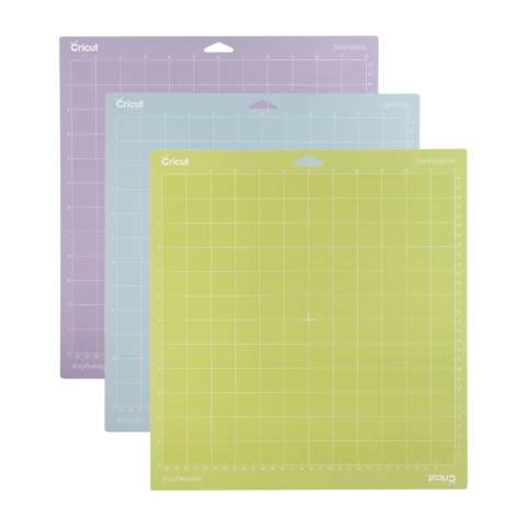 Cricut Explore/maker Lightgrip Standardgrip & Stronggrip Mat 30x30 Cm (3 Stuks)