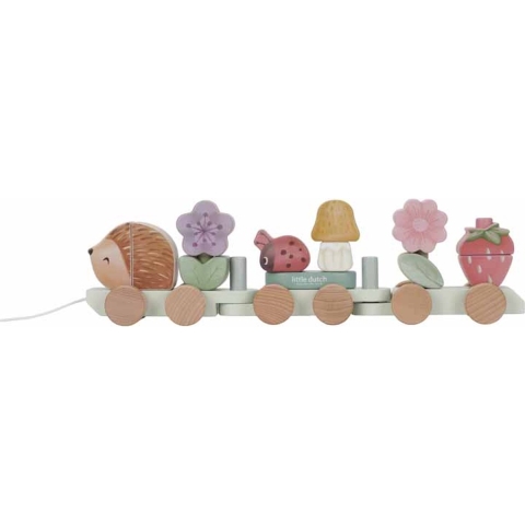 Blokkentrein Little Dutch Egel Fairy Garden