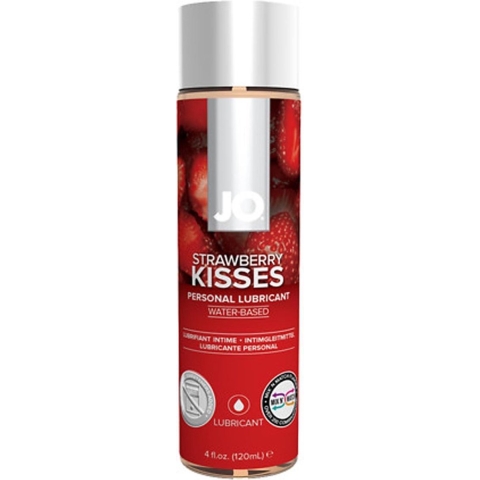 System Jo - H2O Strawberry Kisses - Glijmiddel met aardbeiensmaak