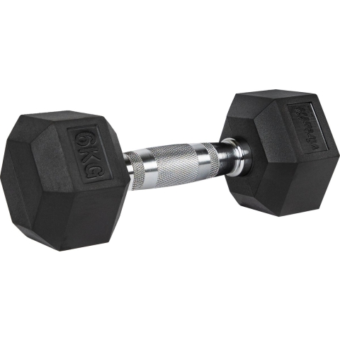 VirtuFit Hexa Dumbbell Pro - 6 kg - Per Stuk