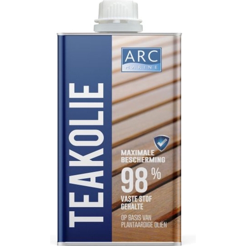 ARC Teak Oil Plus voor onderhoud van uw teakproducten